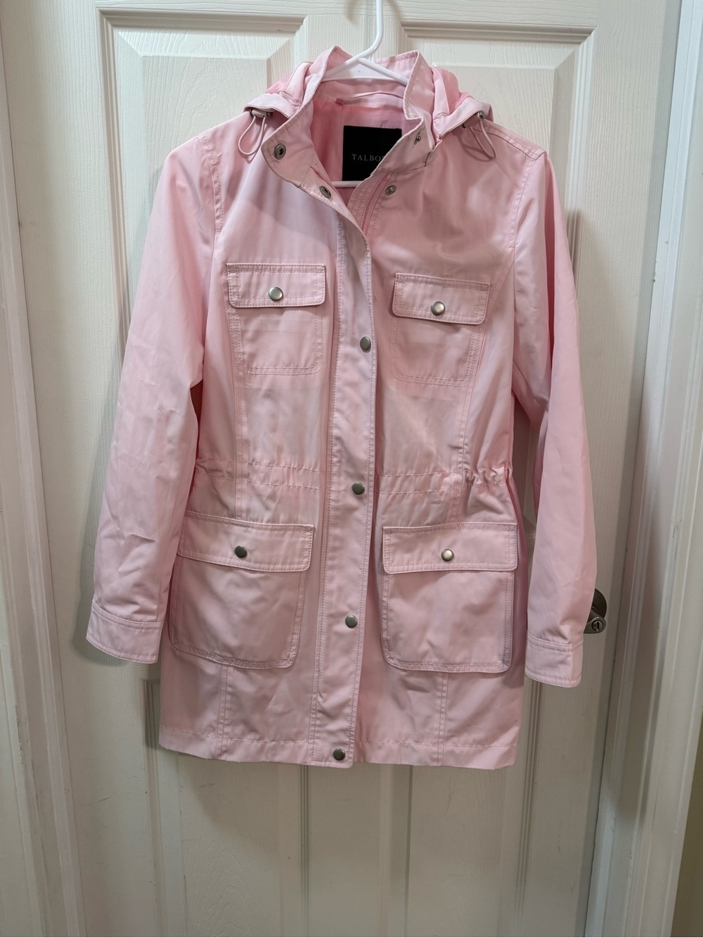 Talbots DRAWCORD RAINCOAT XS - Picture 3 of 16